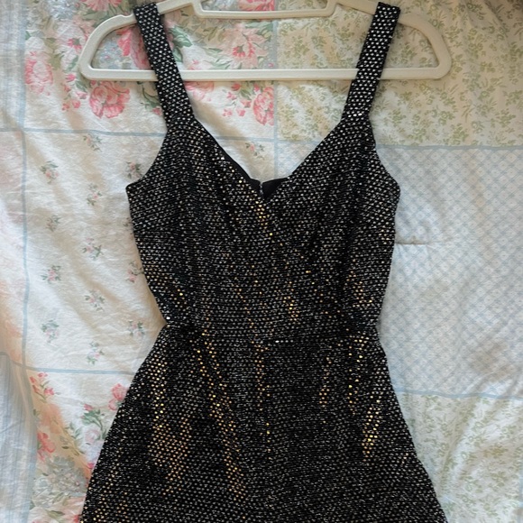 le chateau Pants - Black Sequin Jumpsuit from Le Chateau